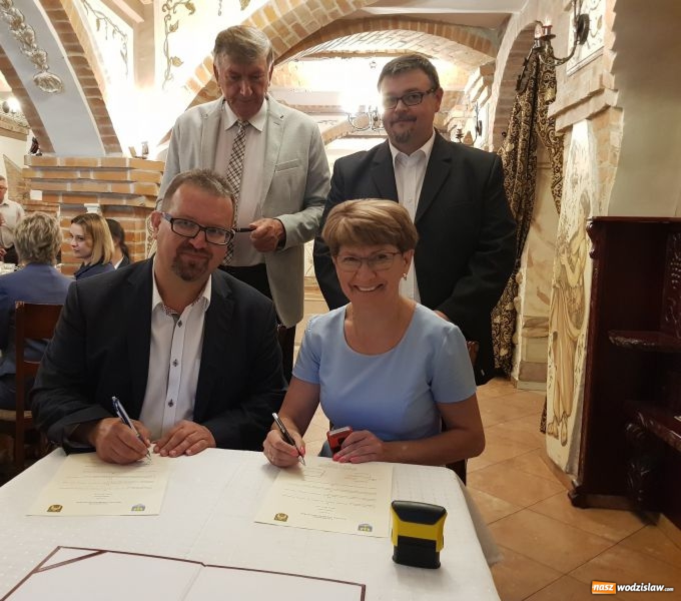 Zdjęcie w galerii na portalu naszwodzislaw.com: Gminy Godów i Dźwierzuty rozpoczęły współpracę wiadomości z regionu