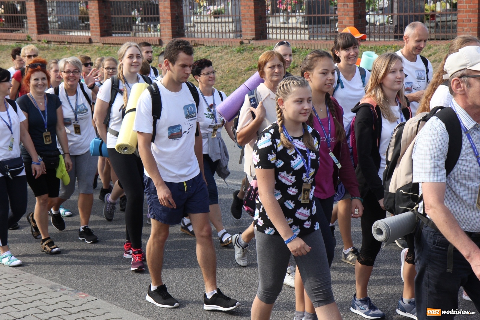 Zdjęcie w galerii na portalu naszwodzislaw.com: Ruszyła 31. Piesza Pielgrzymka z Lubomi na Jasną Górę wiadomości z regionu