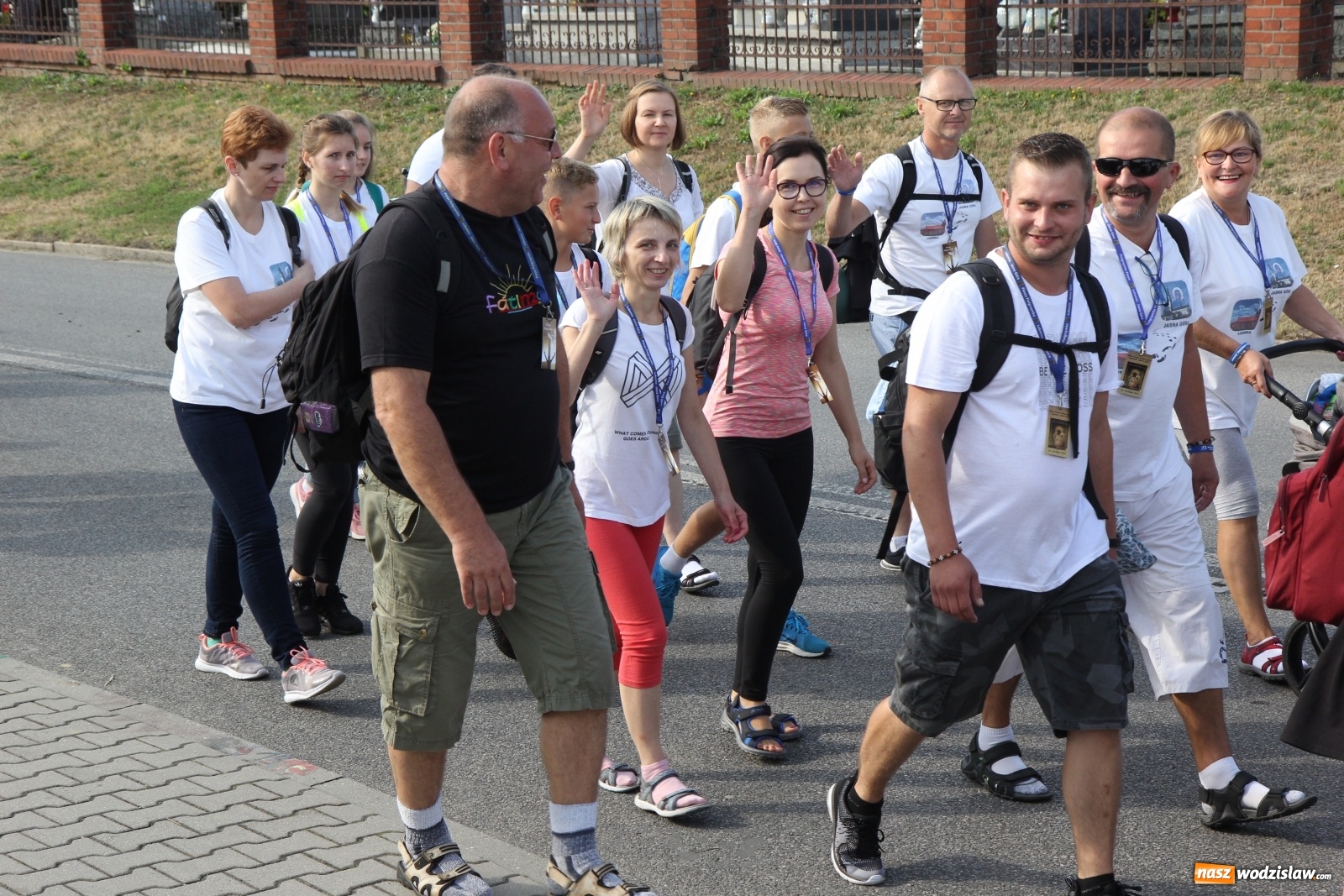 Zdjęcie w galerii na portalu naszwodzislaw.com: Ruszyła 31. Piesza Pielgrzymka z Lubomi na Jasną Górę wiadomości z regionu