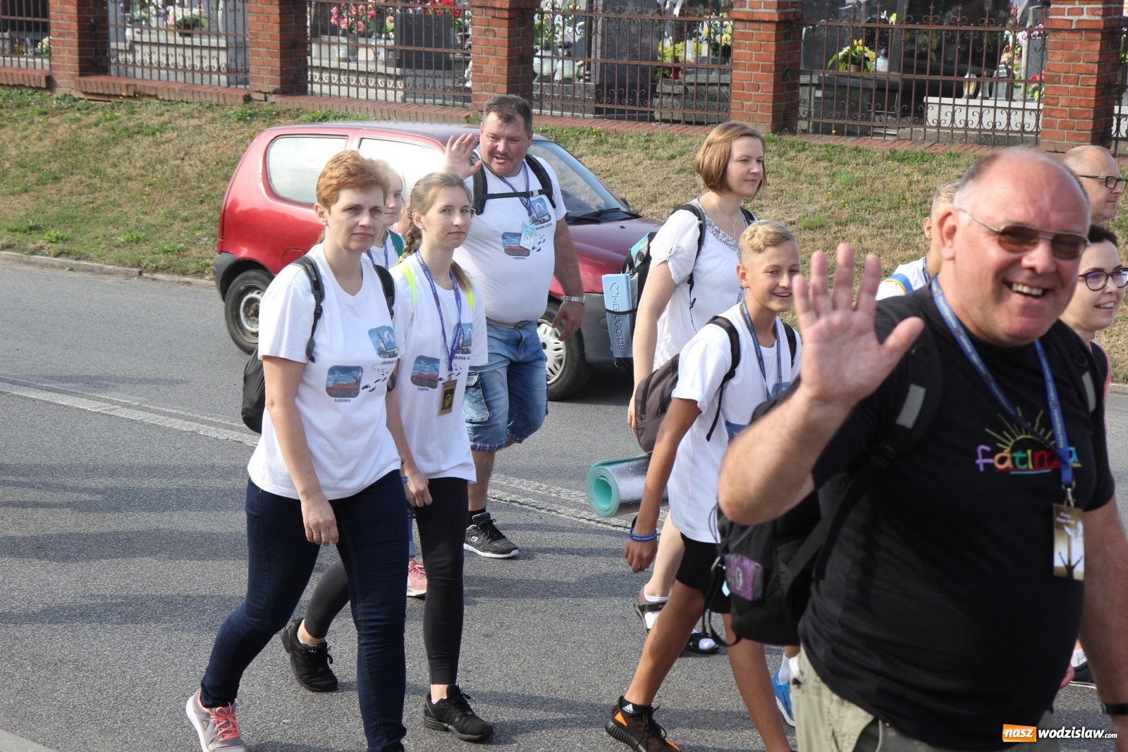 Zdjęcie w galerii na portalu naszwodzislaw.com: Ruszyła 31. Piesza Pielgrzymka z Lubomi na Jasną Górę wiadomości z regionu