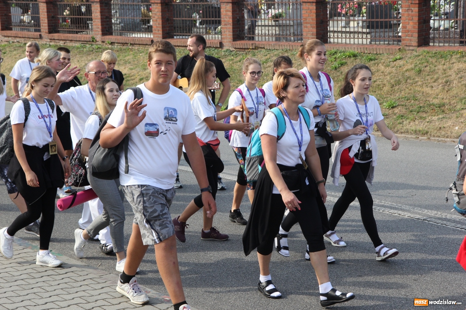 Zdjęcie w galerii na portalu naszwodzislaw.com: Ruszyła 31. Piesza Pielgrzymka z Lubomi na Jasną Górę wiadomości z regionu