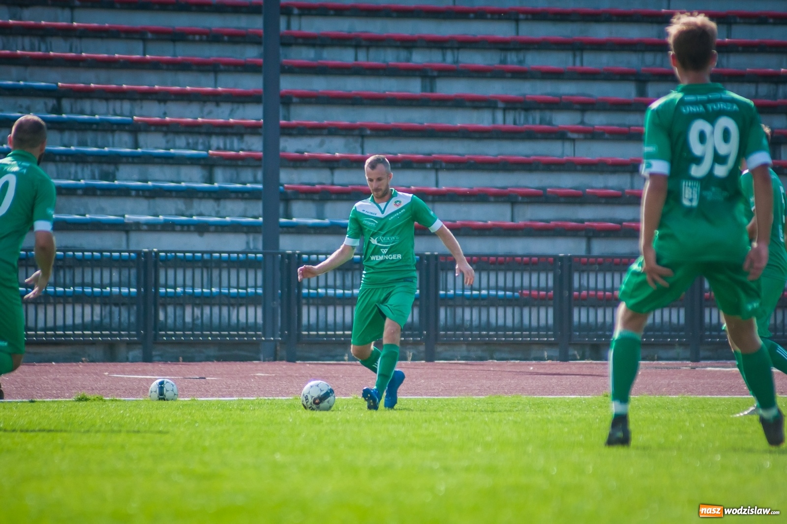 Zdjęcie w galerii na portalu naszwodzislaw.com: Sparing. Turzanie minimalnie lepsi od raciborzan [FOTO] wiadomości z regionu