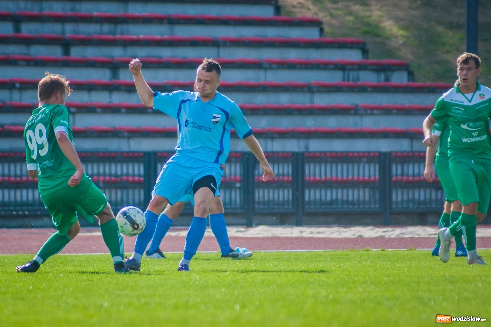 Zdjęcie w galerii na portalu naszwodzislaw.com: Sparing. Turzanie minimalnie lepsi od raciborzan [FOTO] wiadomości z regionu