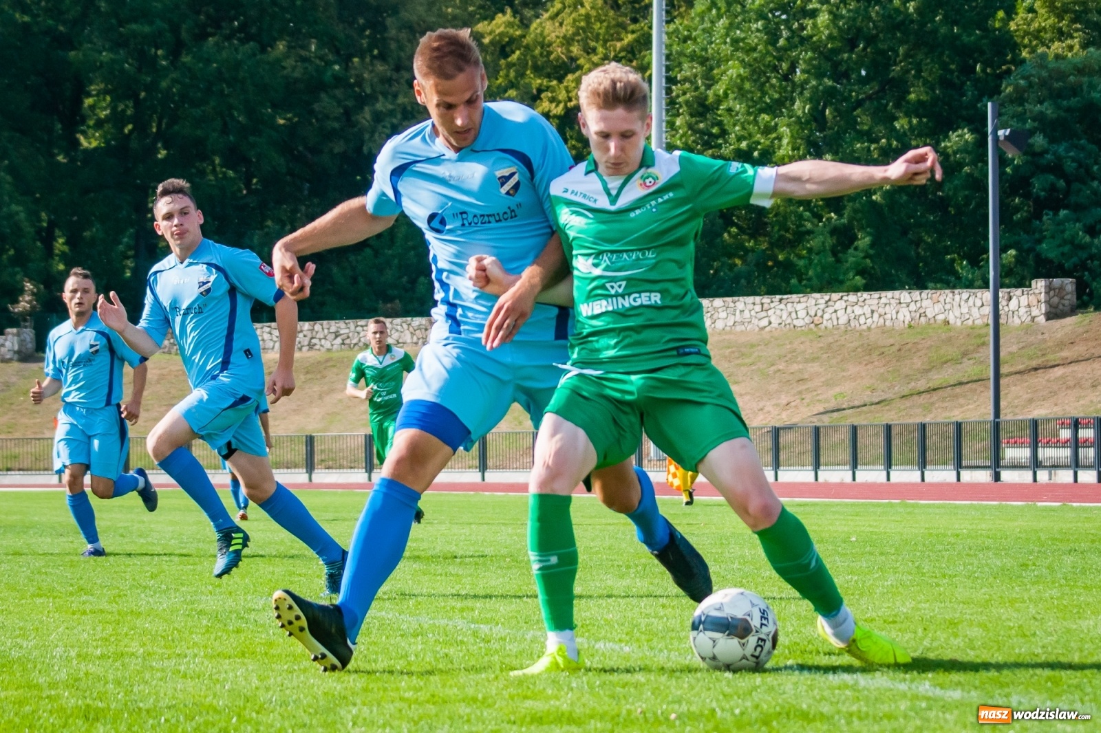 Zdjęcie w galerii na portalu naszwodzislaw.com: Sparing. Turzanie minimalnie lepsi od raciborzan [FOTO] wiadomości z regionu