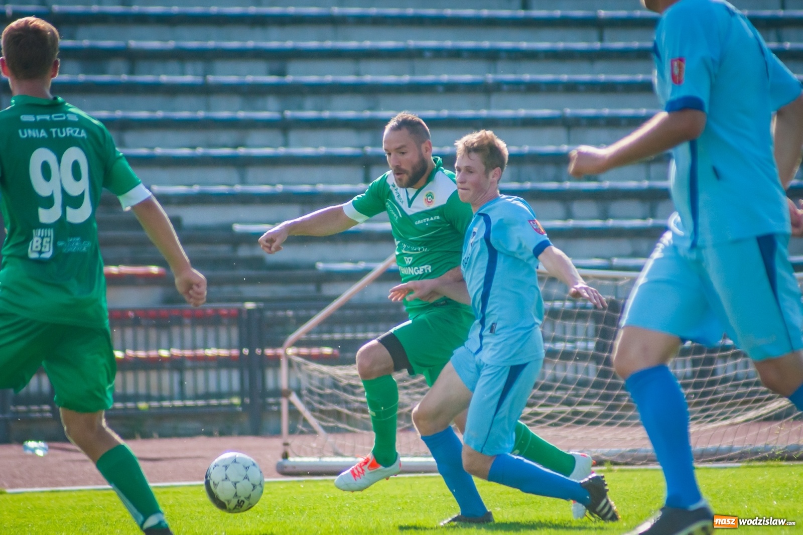 Zdjęcie w galerii na portalu naszwodzislaw.com: Sparing. Turzanie minimalnie lepsi od raciborzan [FOTO] wiadomości z regionu