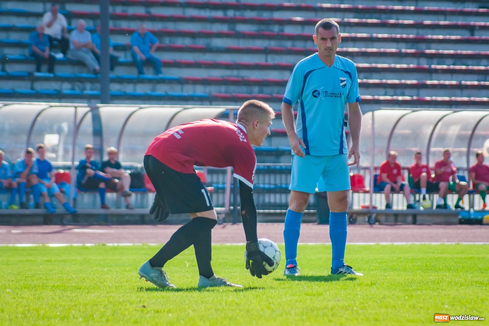 Zdjęcie w galerii na portalu naszwodzislaw.com: Sparing. Turzanie minimalnie lepsi od raciborzan [FOTO] wiadomości z regionu