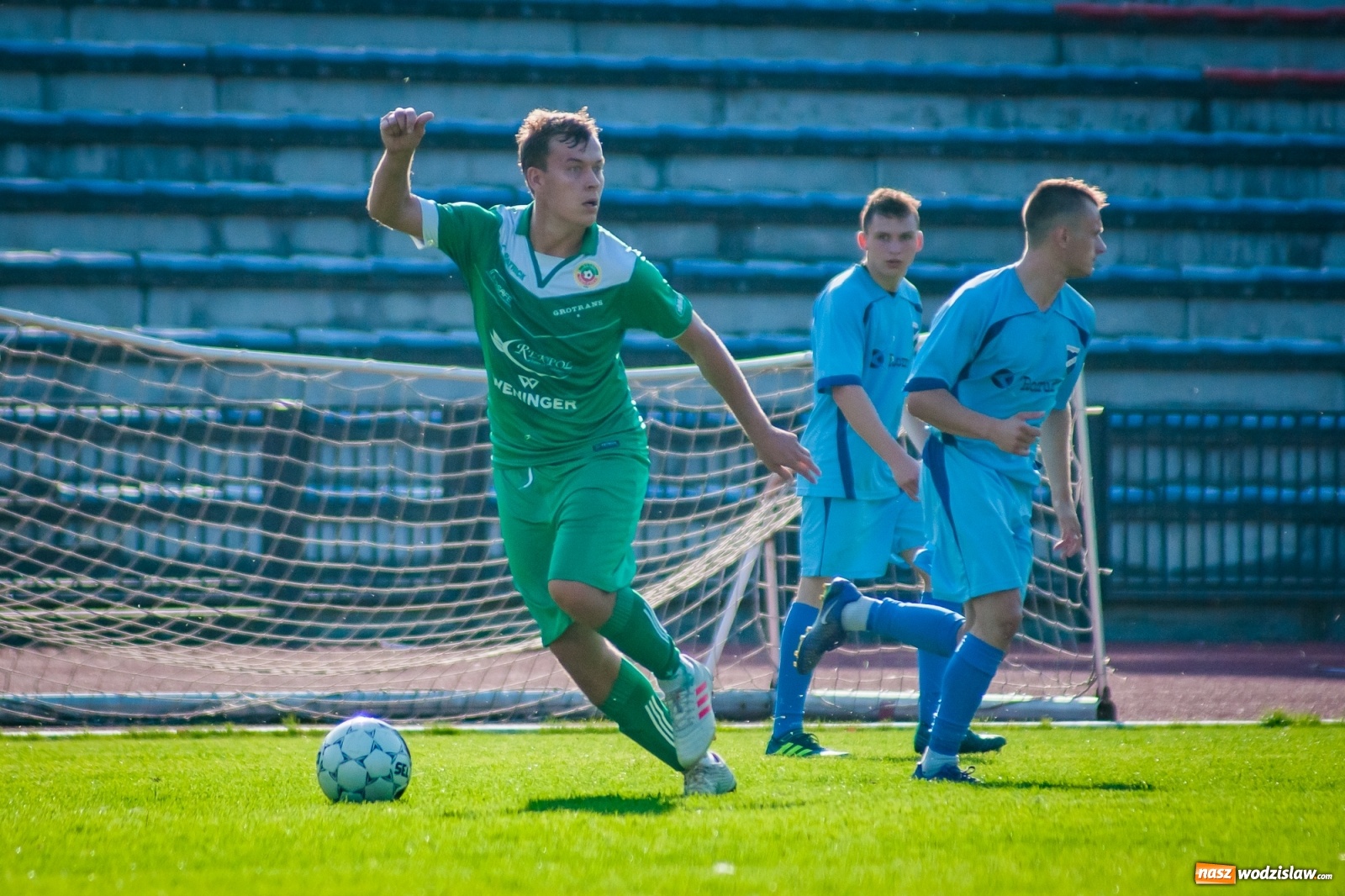 Zdjęcie w galerii na portalu naszwodzislaw.com: Sparing. Turzanie minimalnie lepsi od raciborzan [FOTO] wiadomości z regionu