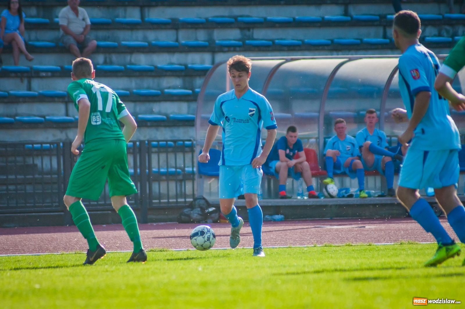 Zdjęcie w galerii na portalu naszwodzislaw.com: Sparing. Turzanie minimalnie lepsi od raciborzan [FOTO] wiadomości z regionu