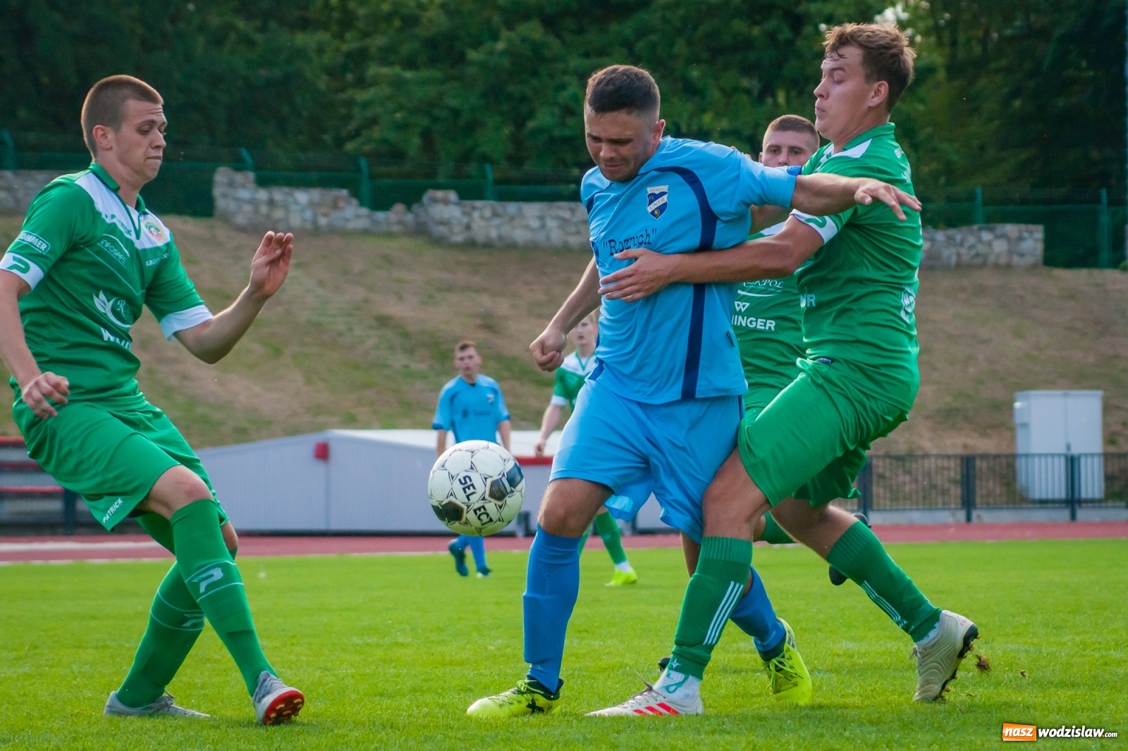 Zdjęcie w galerii na portalu naszwodzislaw.com: Sparing. Turzanie minimalnie lepsi od raciborzan [FOTO] wiadomości z regionu