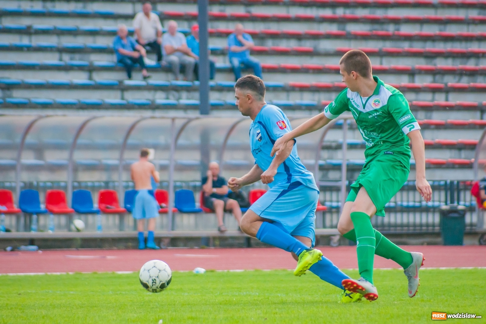 Zdjęcie w galerii na portalu naszwodzislaw.com: Sparing. Turzanie minimalnie lepsi od raciborzan [FOTO] wiadomości z regionu