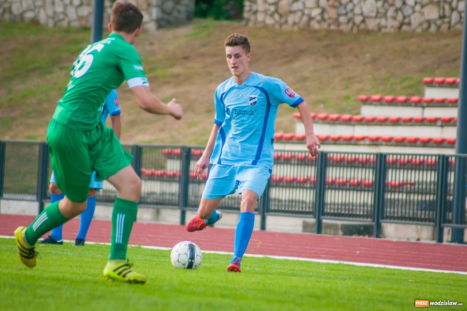 Zdjęcie w galerii na portalu naszwodzislaw.com: Sparing. Turzanie minimalnie lepsi od raciborzan [FOTO] wiadomości z regionu