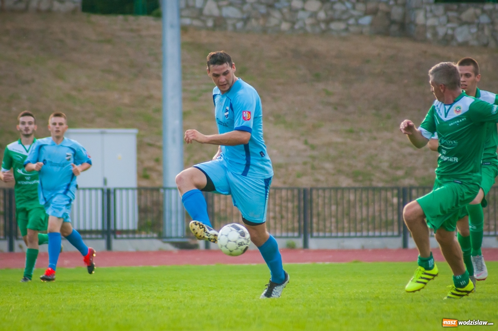 Zdjęcie w galerii na portalu naszwodzislaw.com: Sparing. Turzanie minimalnie lepsi od raciborzan [FOTO] wiadomości z regionu