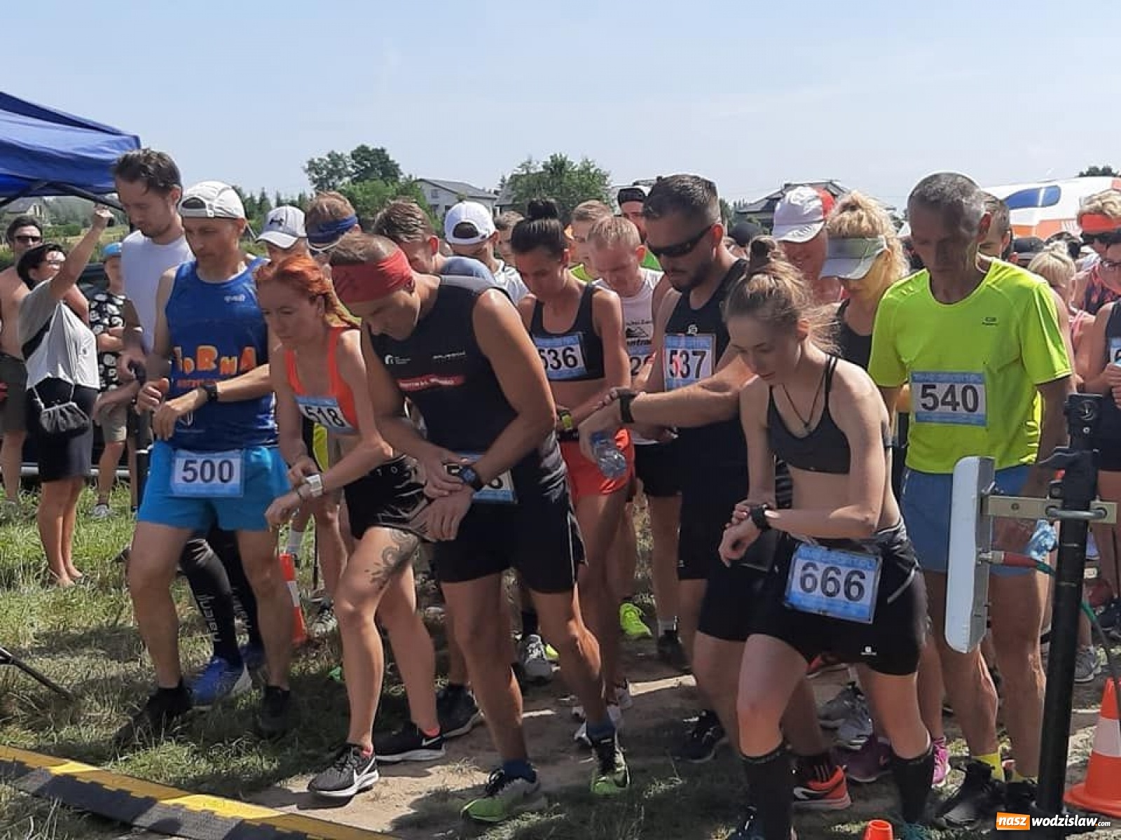 Zdjęcie w galerii na portalu naszwodzislaw.com: Biegacze walczyli o Puchar Starosty wiadomości z regionu