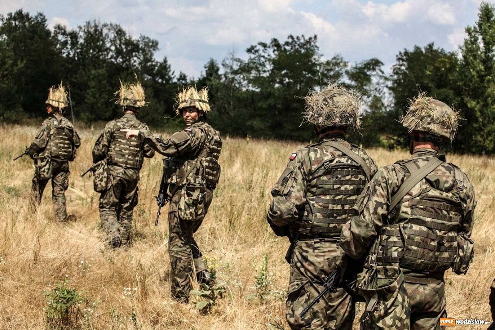 Zdjęcie w galerii na portalu naszwodzislaw.com: Podczas wichury zaginęli drwale... Szkolenie śląskich terytorialsów [FOTO]  wiadomości z regionu