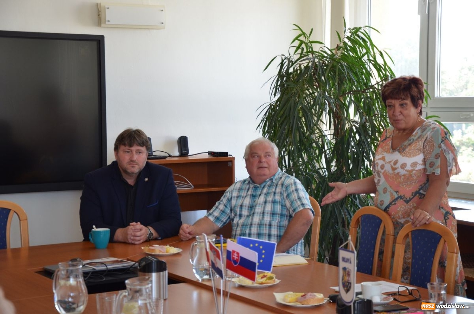 Zdjęcie w galerii na portalu naszwodzislaw.com: Chcą wspólnie rozwiązywać problemy społeczne po obu stronach granicy wiadomości z regionu