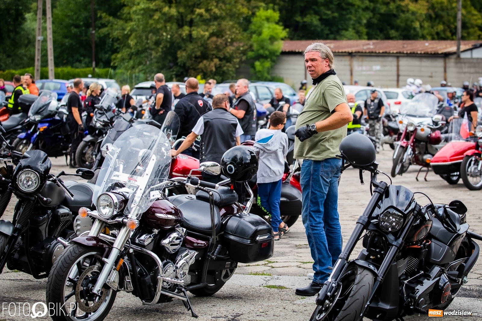 Zdjęcie w galerii na portalu naszwodzislaw.com: Lśniące maszyny na Zlocie Motocyklowym Hanysy 2019 [FOTO i WIDEO] wiadomości z regionu