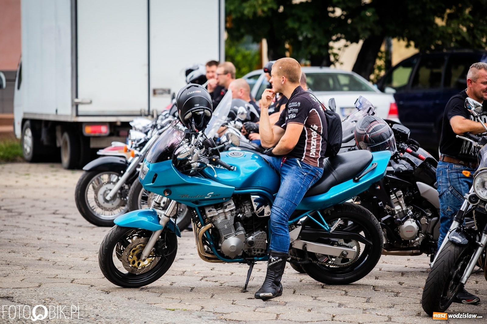 Zdjęcie w galerii na portalu naszwodzislaw.com: Lśniące maszyny na Zlocie Motocyklowym Hanysy 2019 [FOTO i WIDEO] wiadomości z regionu