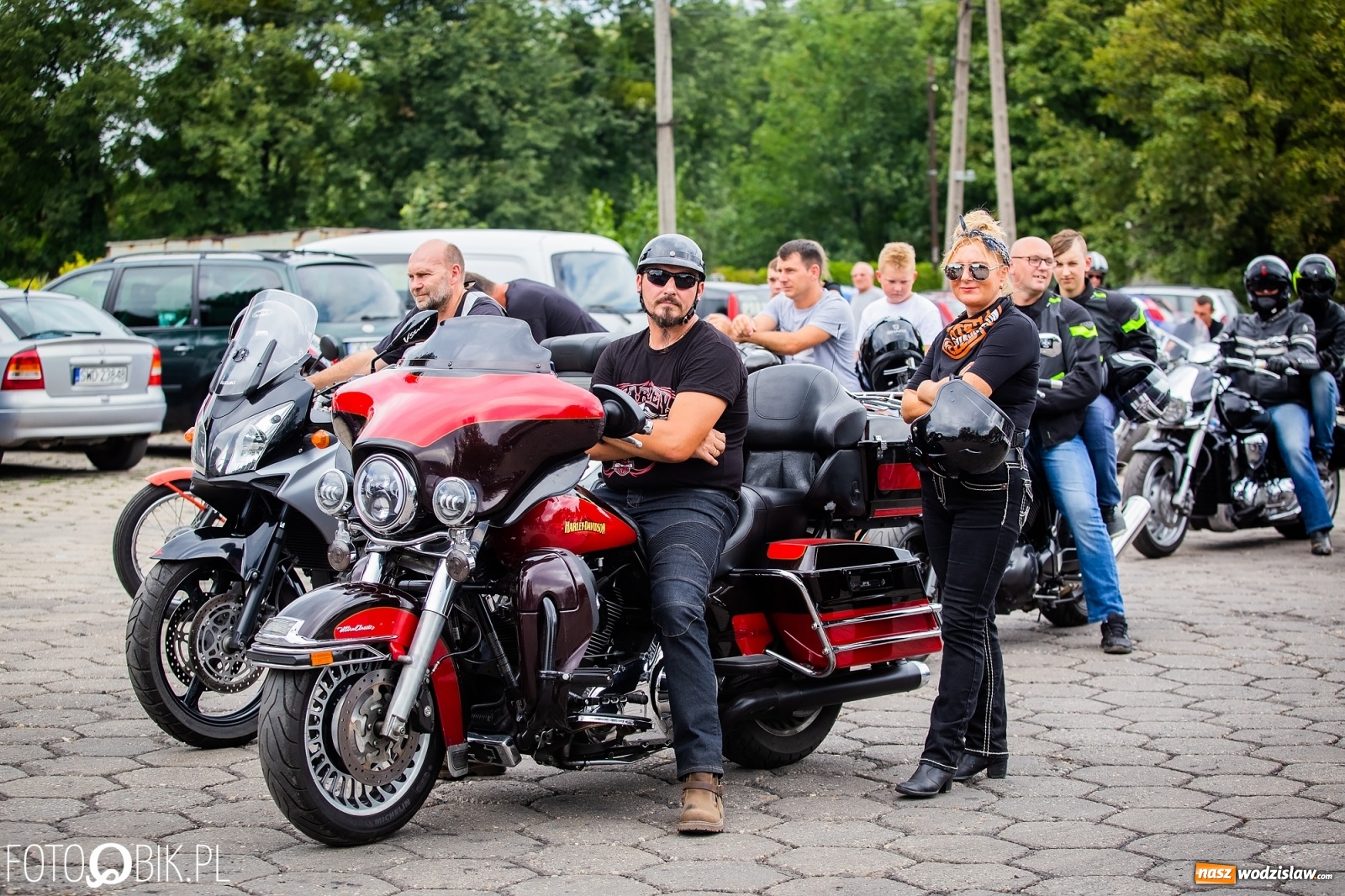 Zdjęcie w galerii na portalu naszwodzislaw.com: Lśniące maszyny na Zlocie Motocyklowym Hanysy 2019 [FOTO i WIDEO] wiadomości z regionu