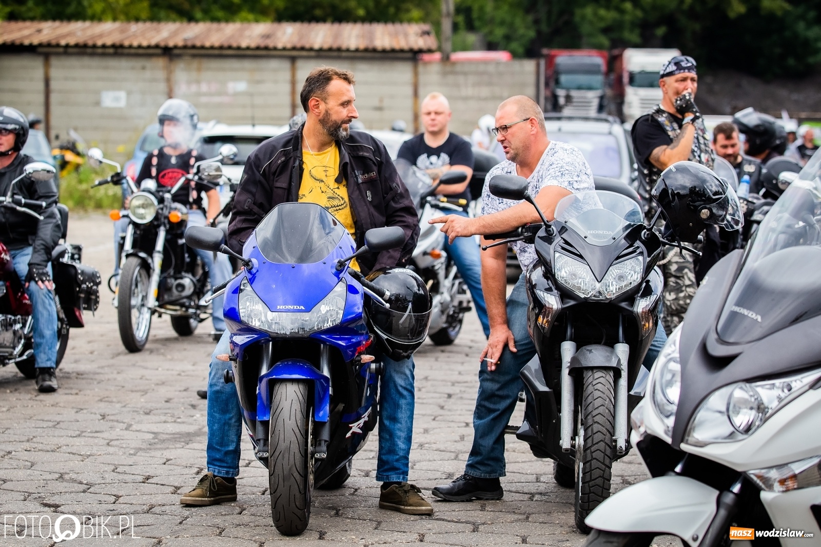 Zdjęcie w galerii na portalu naszwodzislaw.com: Lśniące maszyny na Zlocie Motocyklowym Hanysy 2019 [FOTO i WIDEO] wiadomości z regionu