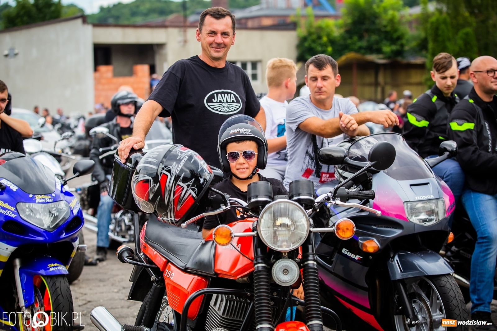Zdjęcie w galerii na portalu naszwodzislaw.com: Lśniące maszyny na Zlocie Motocyklowym Hanysy 2019 [FOTO i WIDEO] wiadomości z regionu