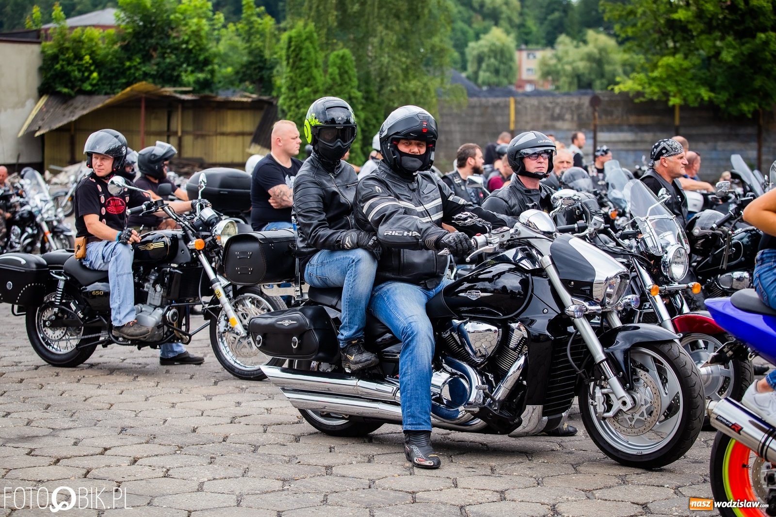 Zdjęcie w galerii na portalu naszwodzislaw.com: Lśniące maszyny na Zlocie Motocyklowym Hanysy 2019 [FOTO i WIDEO] wiadomości z regionu