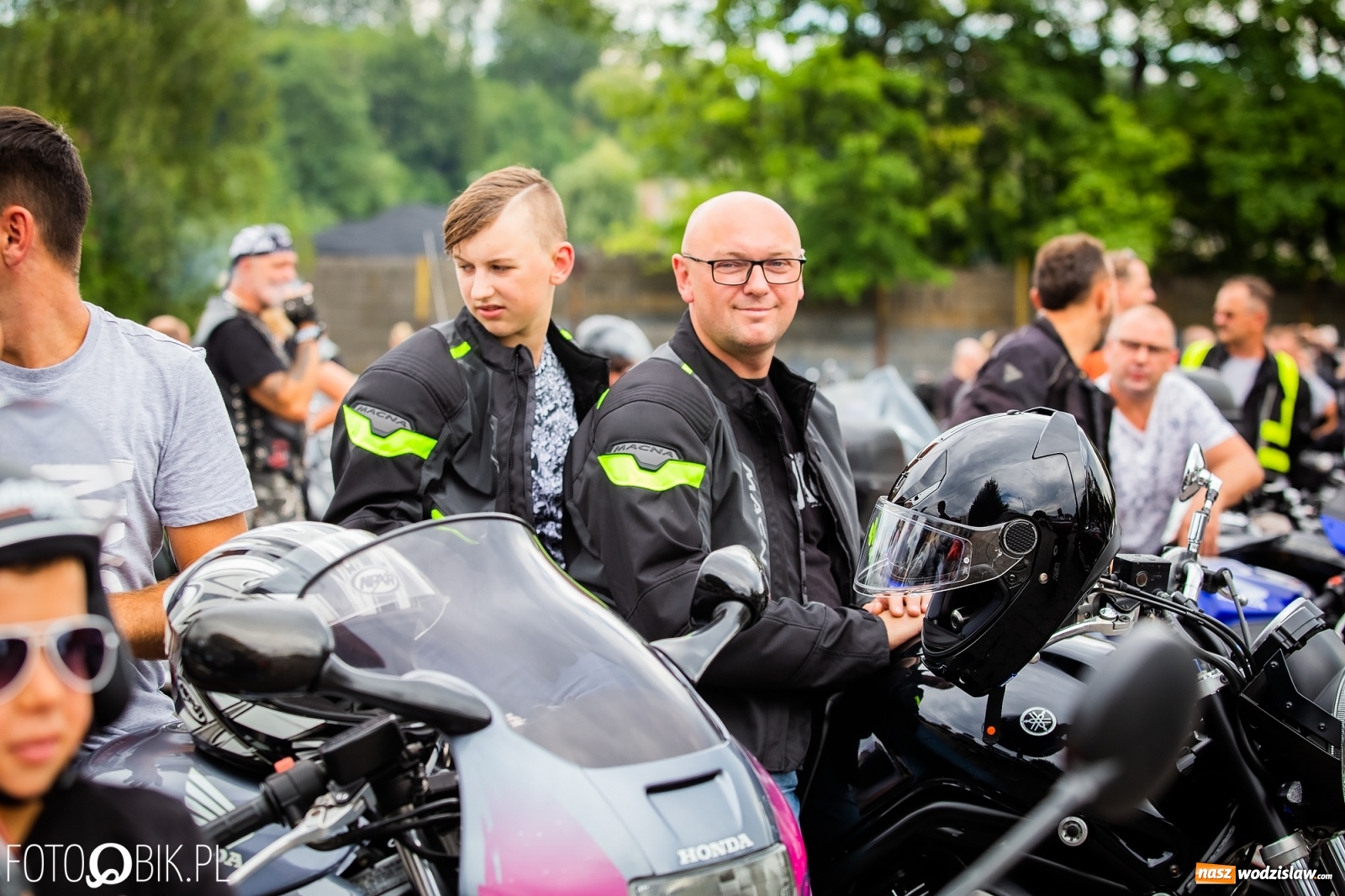 Zdjęcie w galerii na portalu naszwodzislaw.com: Lśniące maszyny na Zlocie Motocyklowym Hanysy 2019 [FOTO i WIDEO] wiadomości z regionu