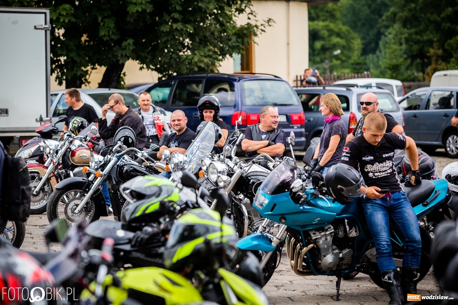 Zdjęcie w galerii na portalu naszwodzislaw.com: Lśniące maszyny na Zlocie Motocyklowym Hanysy 2019 [FOTO i WIDEO] wiadomości z regionu