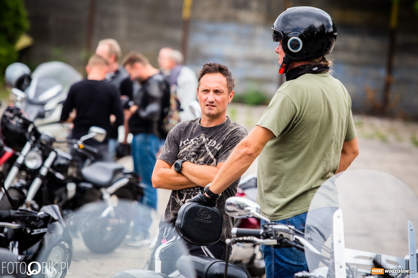 Zdjęcie w galerii na portalu naszwodzislaw.com: Lśniące maszyny na Zlocie Motocyklowym Hanysy 2019 [FOTO i WIDEO] wiadomości z regionu