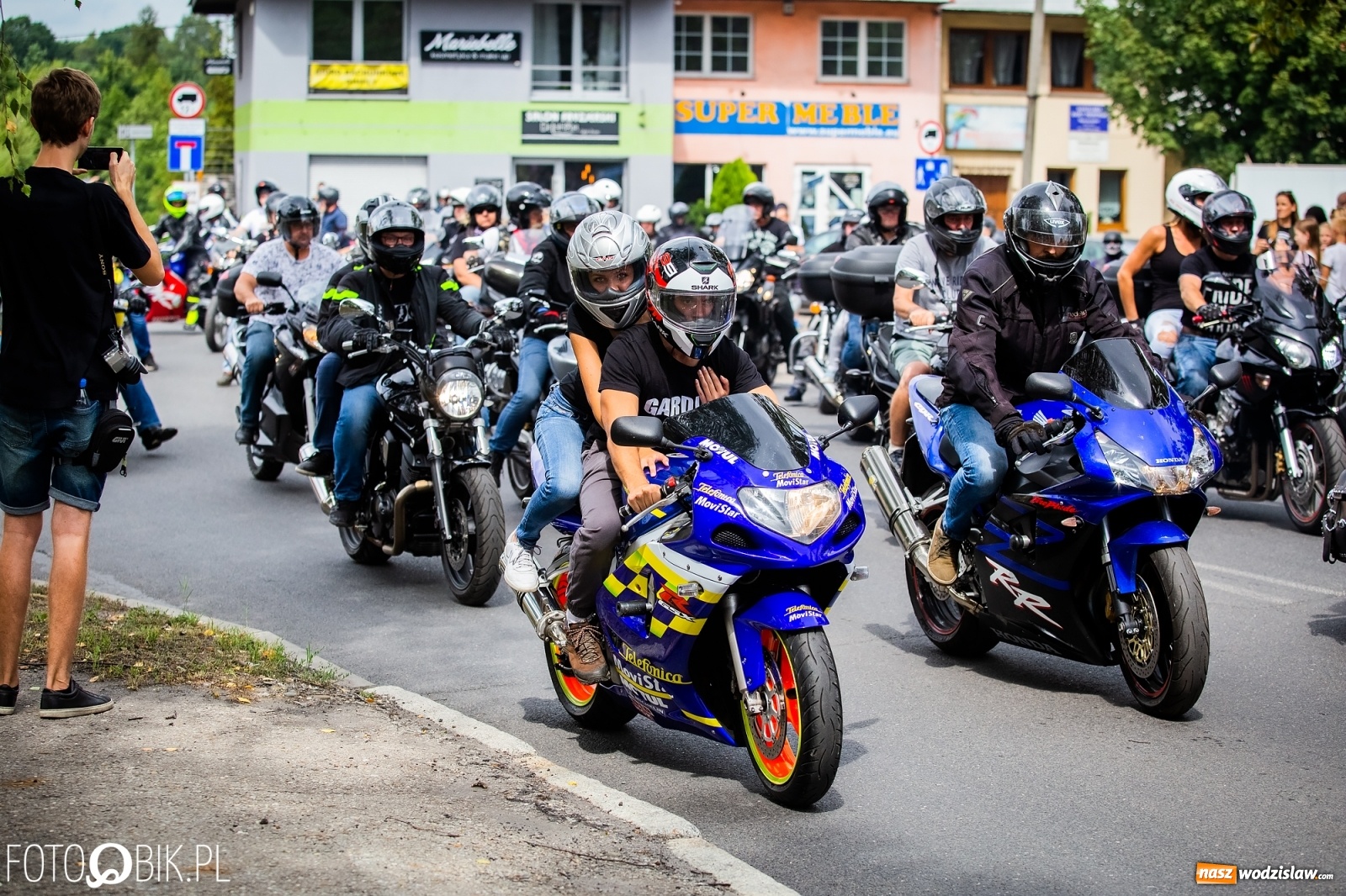 Zdjęcie w galerii na portalu naszwodzislaw.com: Lśniące maszyny na Zlocie Motocyklowym Hanysy 2019 [FOTO i WIDEO] wiadomości z regionu