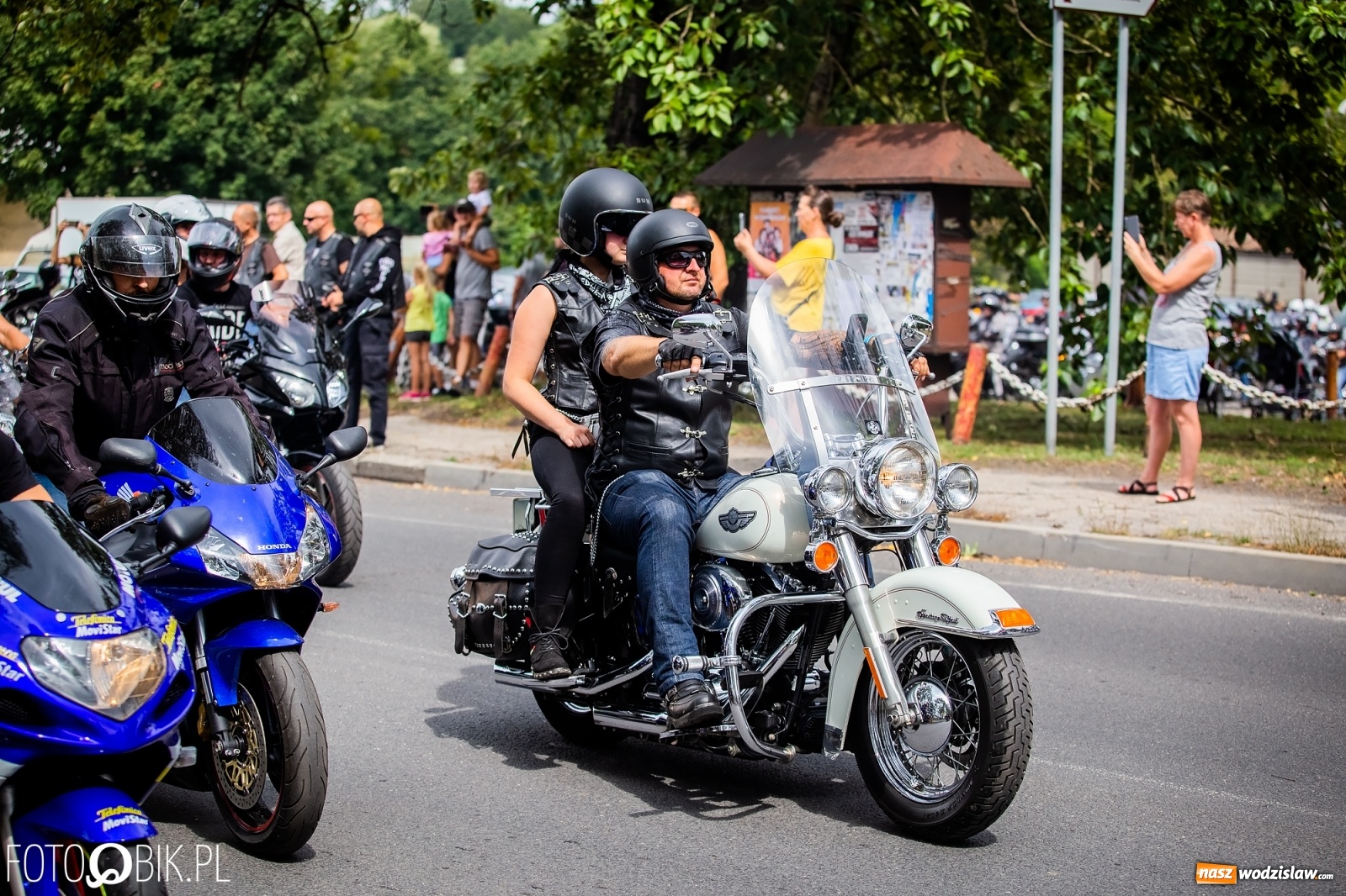 Zdjęcie w galerii na portalu naszwodzislaw.com: Lśniące maszyny na Zlocie Motocyklowym Hanysy 2019 [FOTO i WIDEO] wiadomości z regionu
