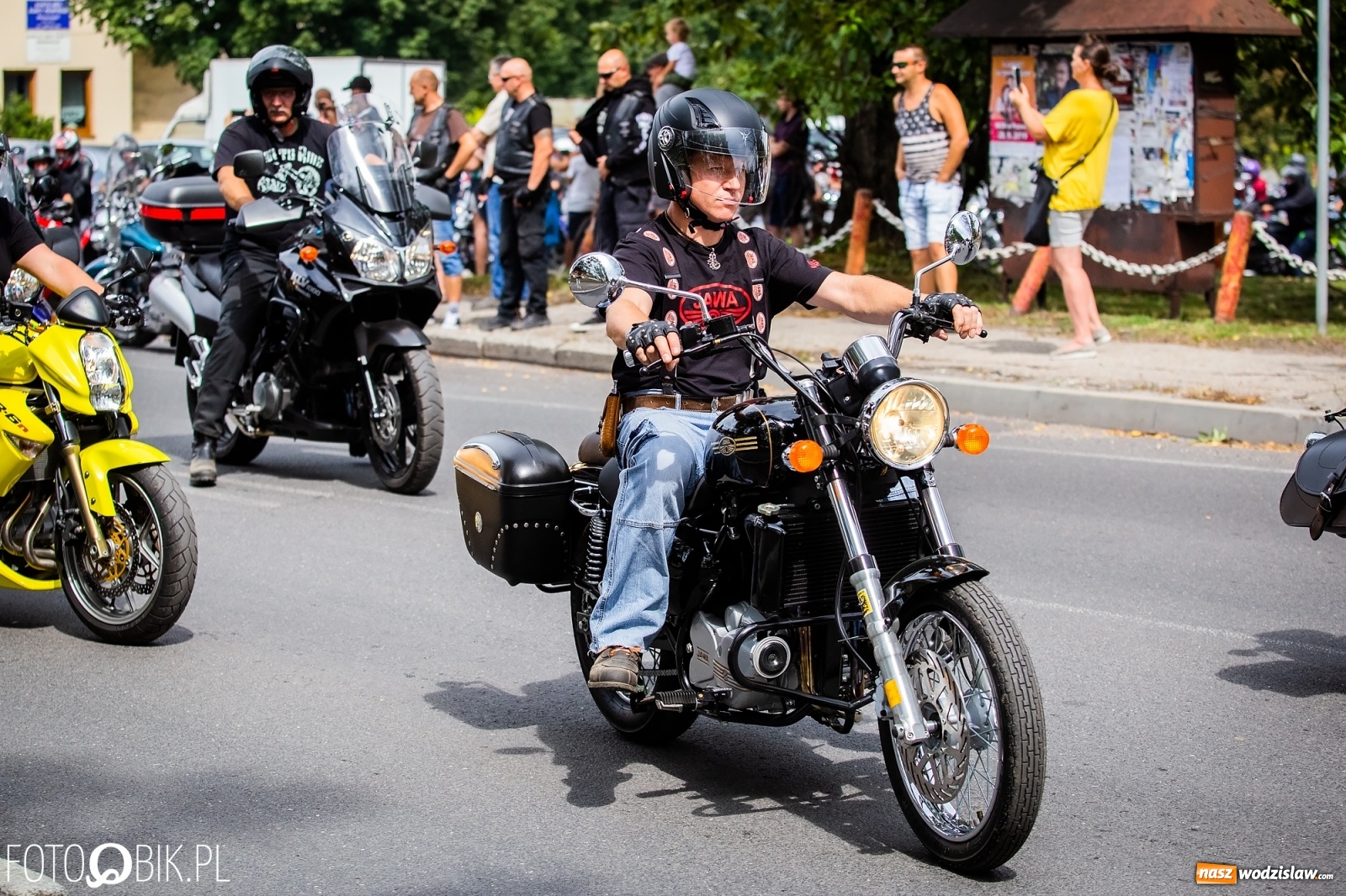 Zdjęcie w galerii na portalu naszwodzislaw.com: Lśniące maszyny na Zlocie Motocyklowym Hanysy 2019 [FOTO i WIDEO] wiadomości z regionu