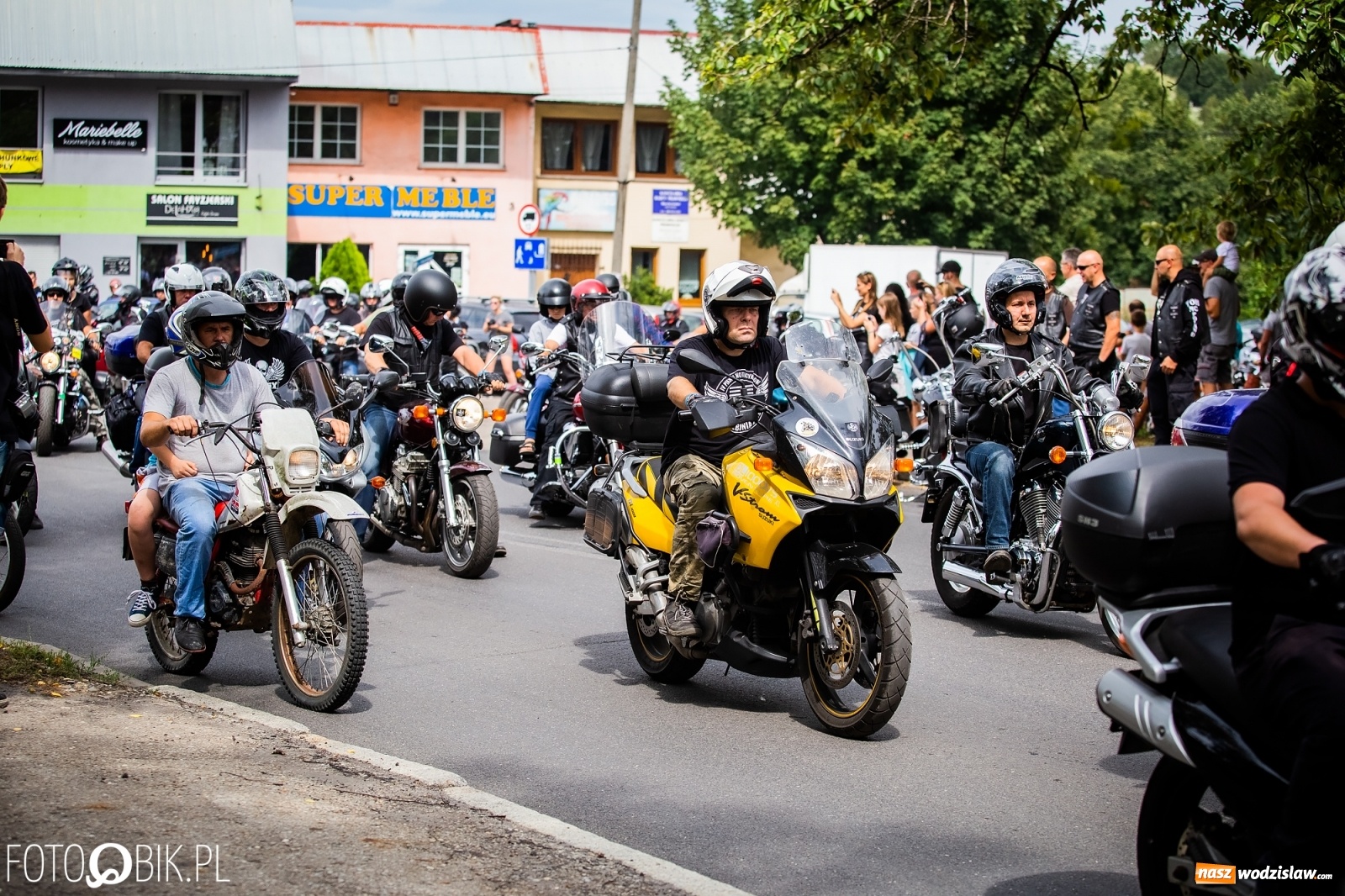 Zdjęcie w galerii na portalu naszwodzislaw.com: Lśniące maszyny na Zlocie Motocyklowym Hanysy 2019 [FOTO i WIDEO] wiadomości z regionu