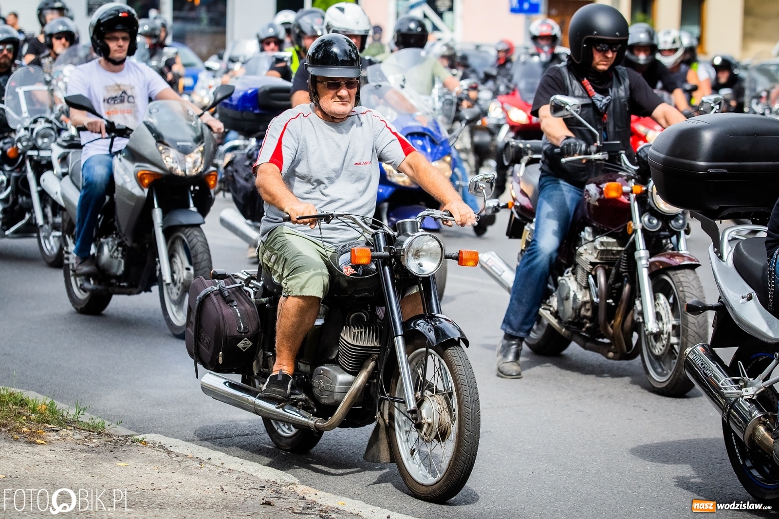 Zdjęcie w galerii na portalu naszwodzislaw.com: Lśniące maszyny na Zlocie Motocyklowym Hanysy 2019 [FOTO i WIDEO] wiadomości z regionu