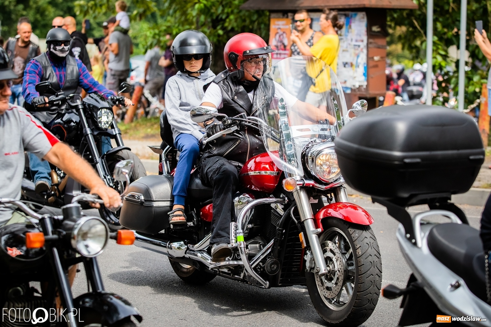 Zdjęcie w galerii na portalu naszwodzislaw.com: Lśniące maszyny na Zlocie Motocyklowym Hanysy 2019 [FOTO i WIDEO] wiadomości z regionu