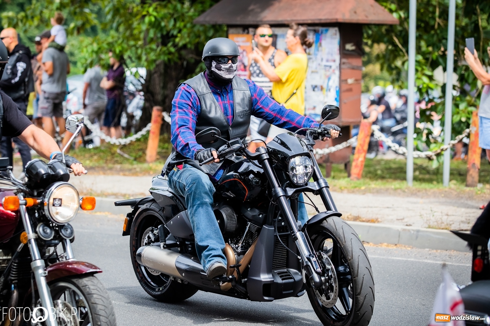 Zdjęcie w galerii na portalu naszwodzislaw.com: Lśniące maszyny na Zlocie Motocyklowym Hanysy 2019 [FOTO i WIDEO] wiadomości z regionu