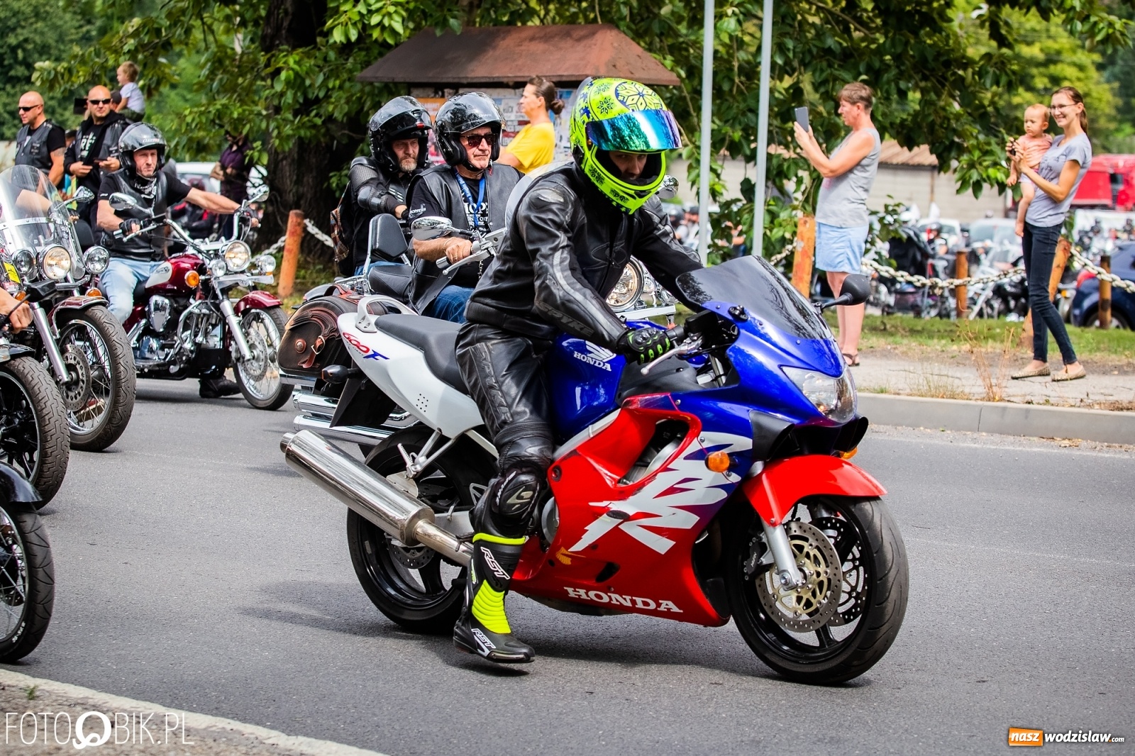 Zdjęcie w galerii na portalu naszwodzislaw.com: Lśniące maszyny na Zlocie Motocyklowym Hanysy 2019 [FOTO i WIDEO] wiadomości z regionu
