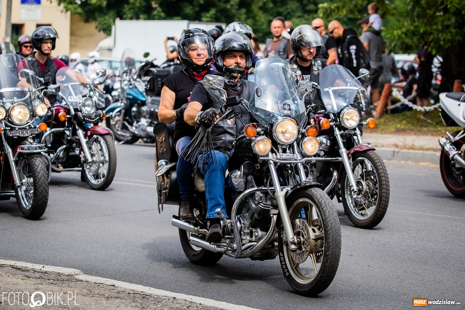 Zdjęcie w galerii na portalu naszwodzislaw.com: Lśniące maszyny na Zlocie Motocyklowym Hanysy 2019 [FOTO i WIDEO] wiadomości z regionu