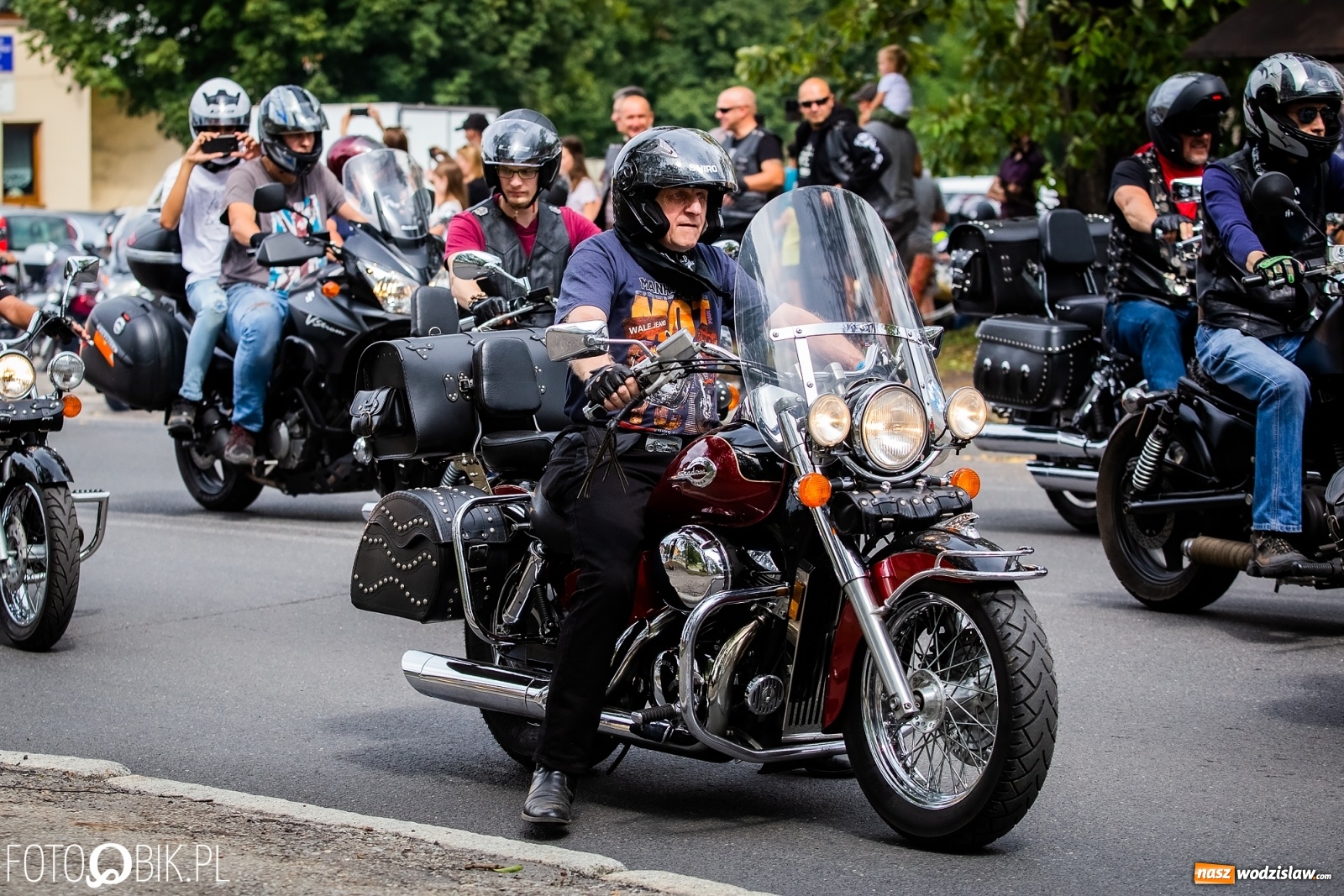 Zdjęcie w galerii na portalu naszwodzislaw.com: Lśniące maszyny na Zlocie Motocyklowym Hanysy 2019 [FOTO i WIDEO] wiadomości z regionu