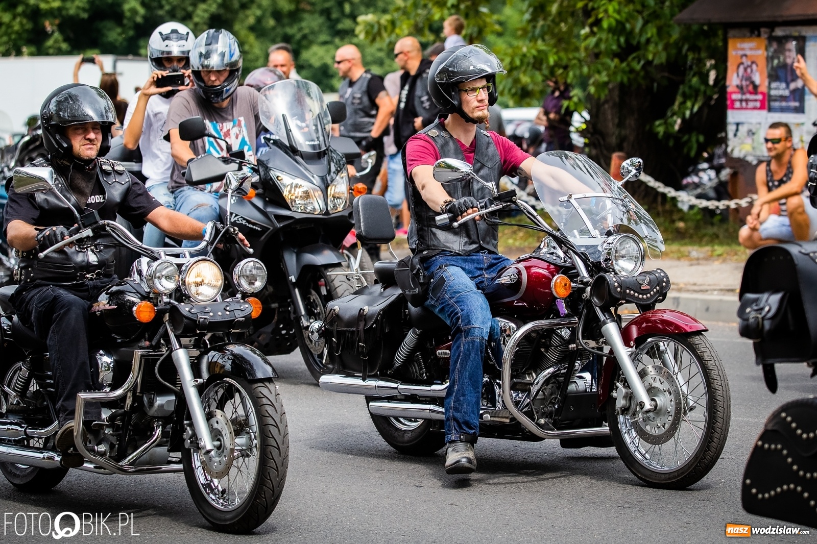 Zdjęcie w galerii na portalu naszwodzislaw.com: Lśniące maszyny na Zlocie Motocyklowym Hanysy 2019 [FOTO i WIDEO] wiadomości z regionu