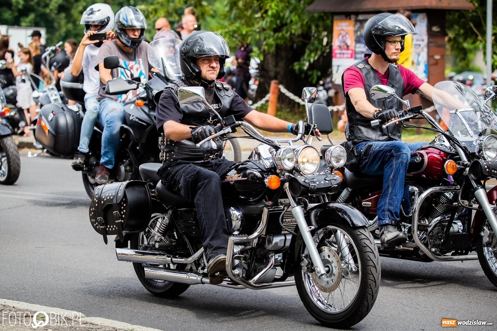 Zdjęcie w galerii na portalu naszwodzislaw.com: Lśniące maszyny na Zlocie Motocyklowym Hanysy 2019 [FOTO i WIDEO] wiadomości z regionu