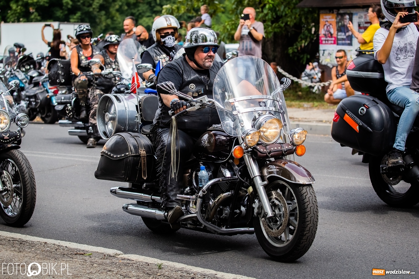 Zdjęcie w galerii na portalu naszwodzislaw.com: Lśniące maszyny na Zlocie Motocyklowym Hanysy 2019 [FOTO i WIDEO] wiadomości z regionu