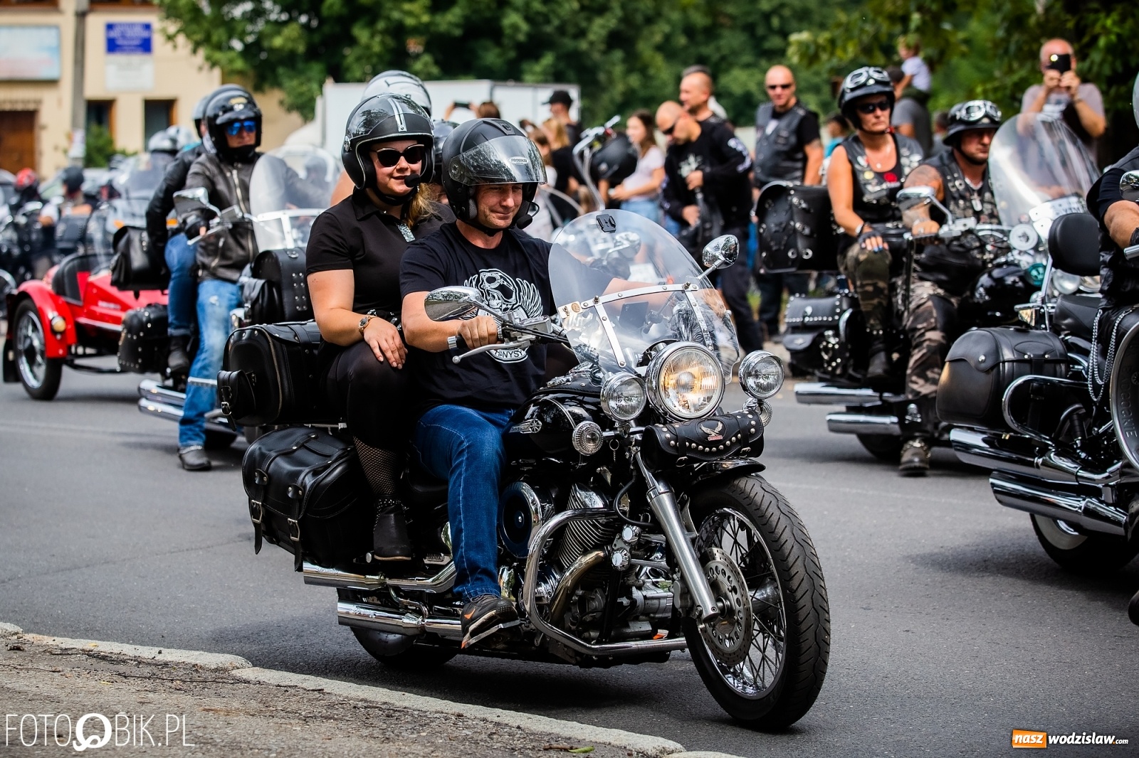 Zdjęcie w galerii na portalu naszwodzislaw.com: Lśniące maszyny na Zlocie Motocyklowym Hanysy 2019 [FOTO i WIDEO] wiadomości z regionu