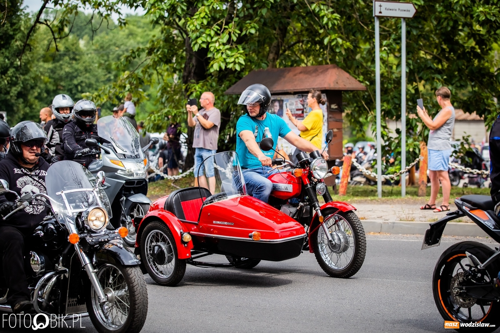 Zdjęcie w galerii na portalu naszwodzislaw.com: Lśniące maszyny na Zlocie Motocyklowym Hanysy 2019 [FOTO i WIDEO] wiadomości z regionu