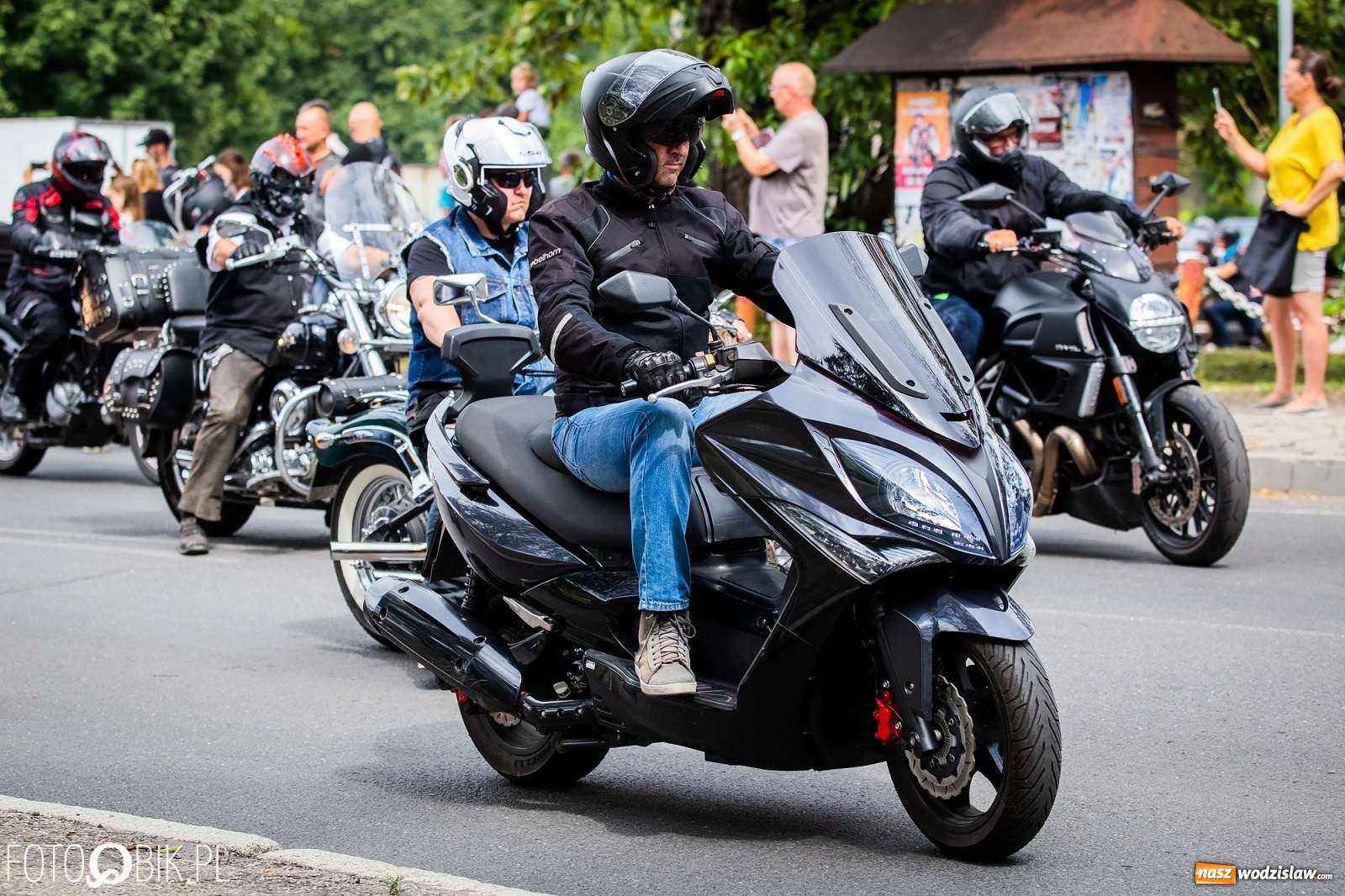 Zdjęcie w galerii na portalu naszwodzislaw.com: Lśniące maszyny na Zlocie Motocyklowym Hanysy 2019 [FOTO i WIDEO] wiadomości z regionu