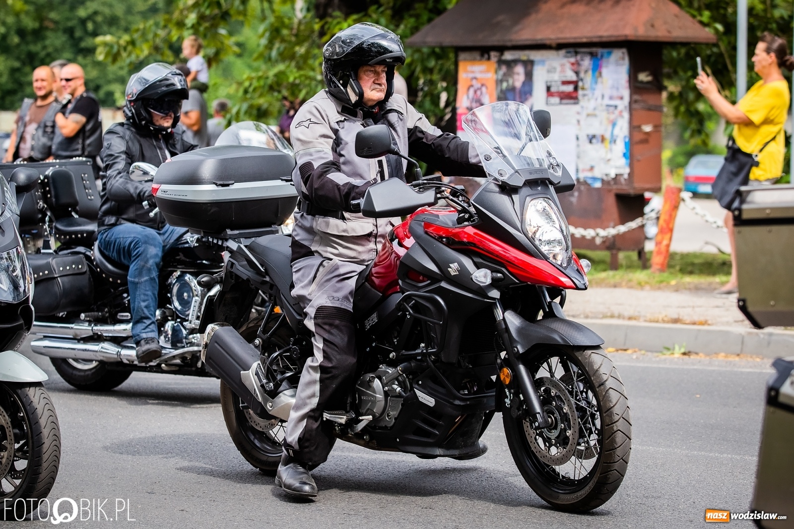 Zdjęcie w galerii na portalu naszwodzislaw.com: Lśniące maszyny na Zlocie Motocyklowym Hanysy 2019 [FOTO i WIDEO] wiadomości z regionu