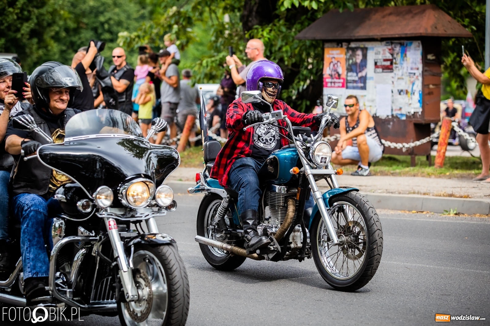 Zdjęcie w galerii na portalu naszwodzislaw.com: Lśniące maszyny na Zlocie Motocyklowym Hanysy 2019 [FOTO i WIDEO] wiadomości z regionu