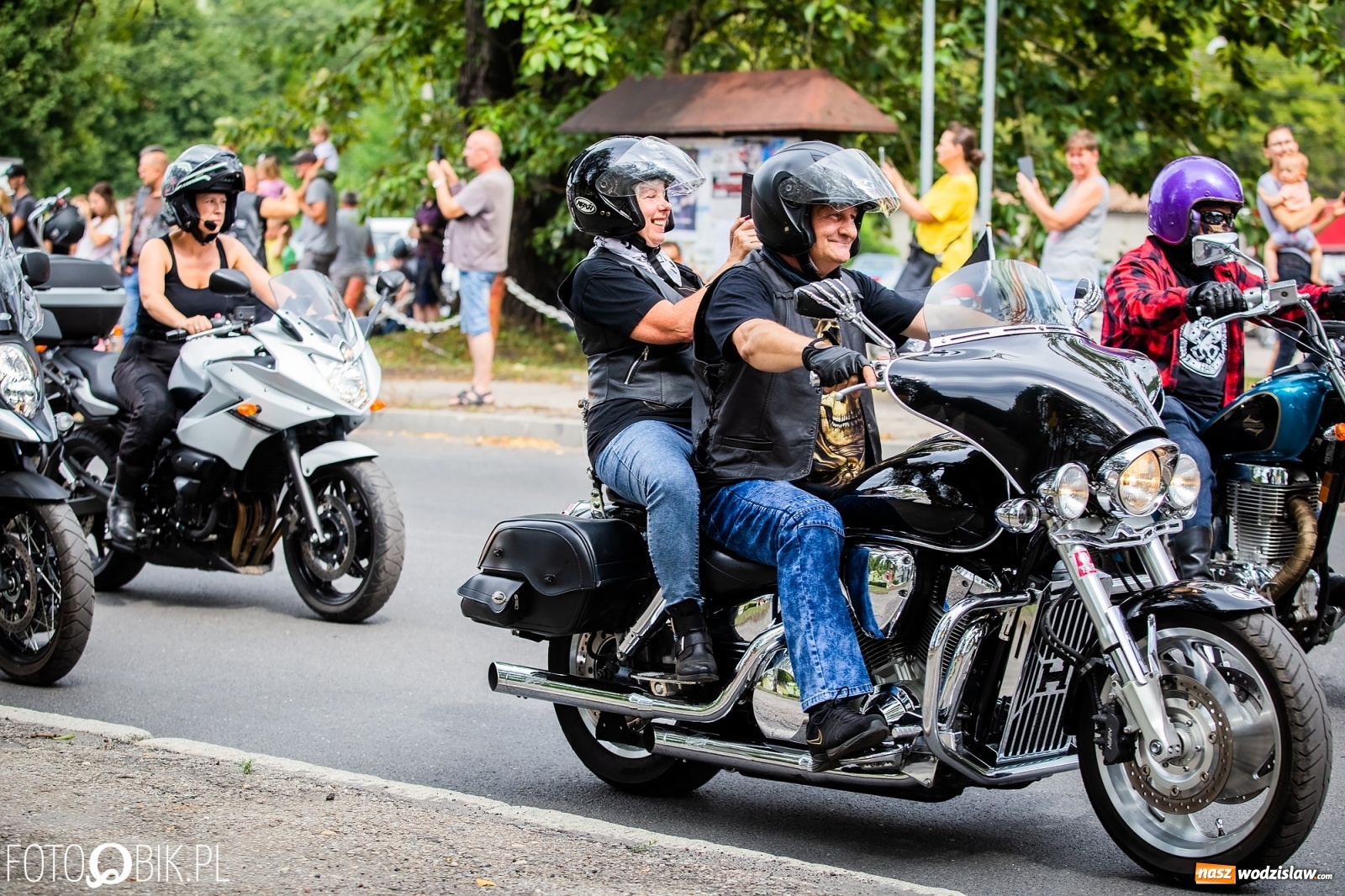 Zdjęcie w galerii na portalu naszwodzislaw.com: Lśniące maszyny na Zlocie Motocyklowym Hanysy 2019 [FOTO i WIDEO] wiadomości z regionu