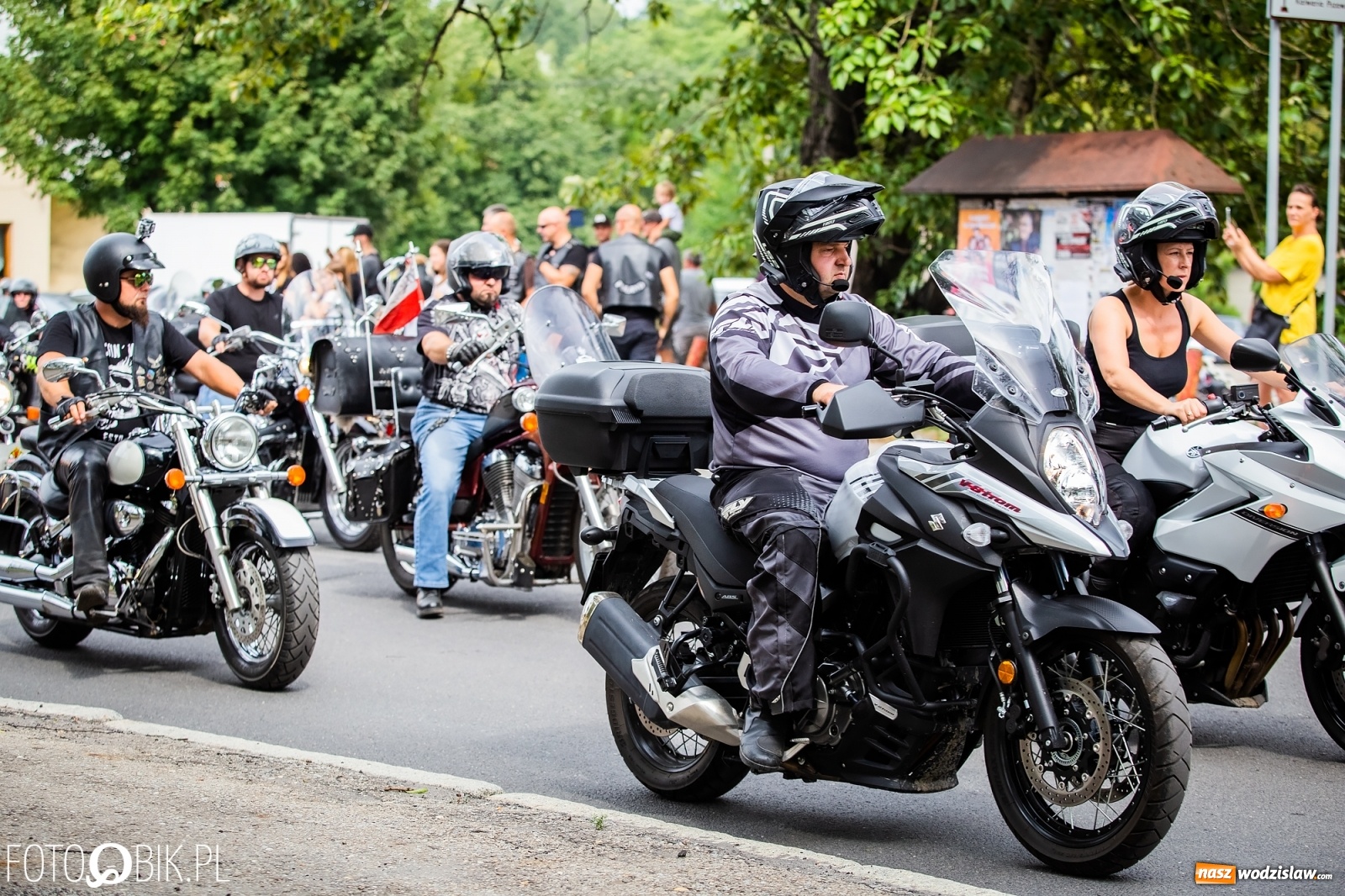 Zdjęcie w galerii na portalu naszwodzislaw.com: Lśniące maszyny na Zlocie Motocyklowym Hanysy 2019 [FOTO i WIDEO] wiadomości z regionu