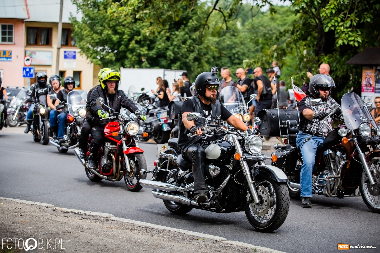 Zdjęcie w galerii na portalu naszwodzislaw.com: Lśniące maszyny na Zlocie Motocyklowym Hanysy 2019 [FOTO i WIDEO] wiadomości z regionu