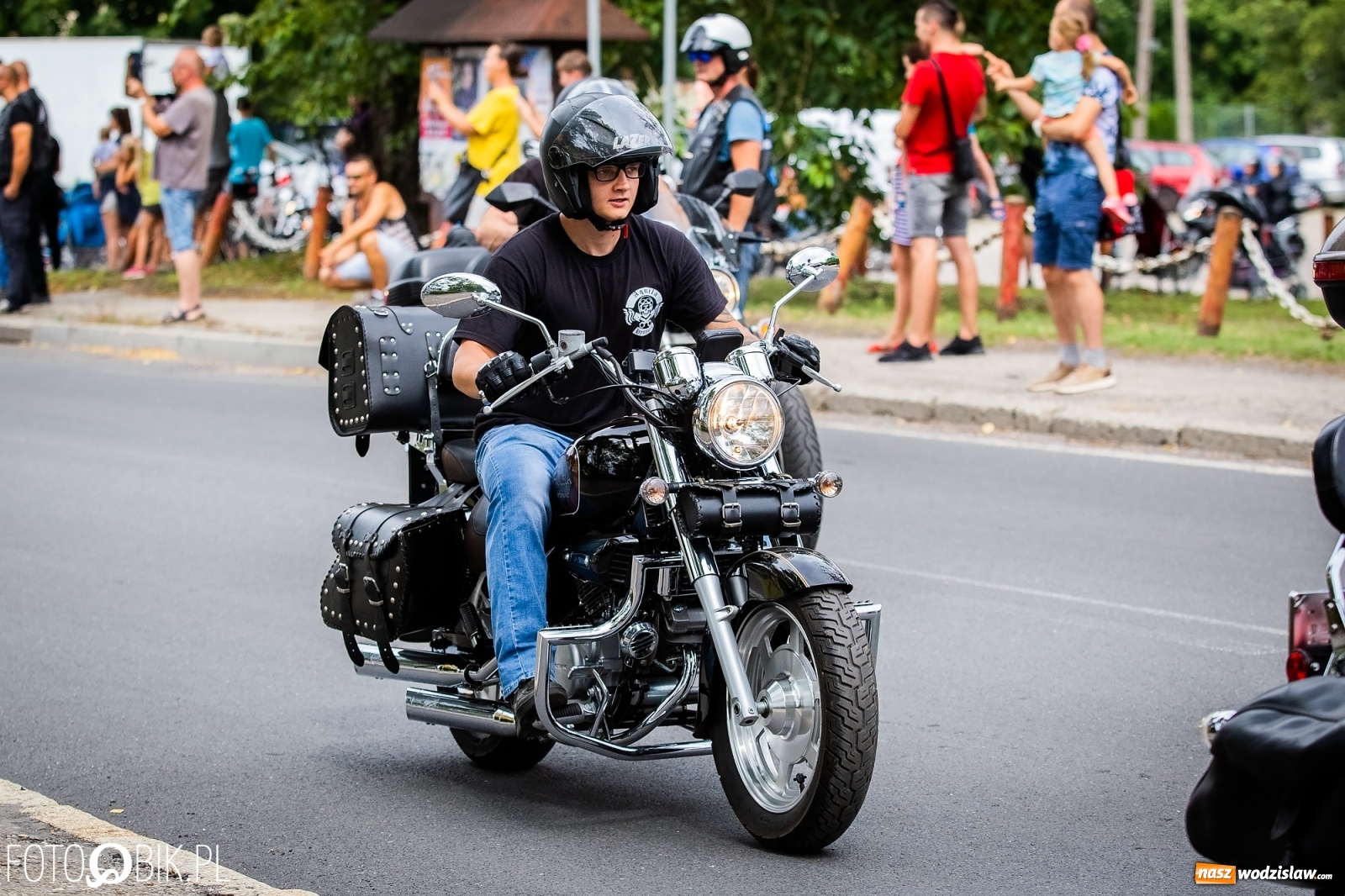 Zdjęcie w galerii na portalu naszwodzislaw.com: Lśniące maszyny na Zlocie Motocyklowym Hanysy 2019 [FOTO i WIDEO] wiadomości z regionu